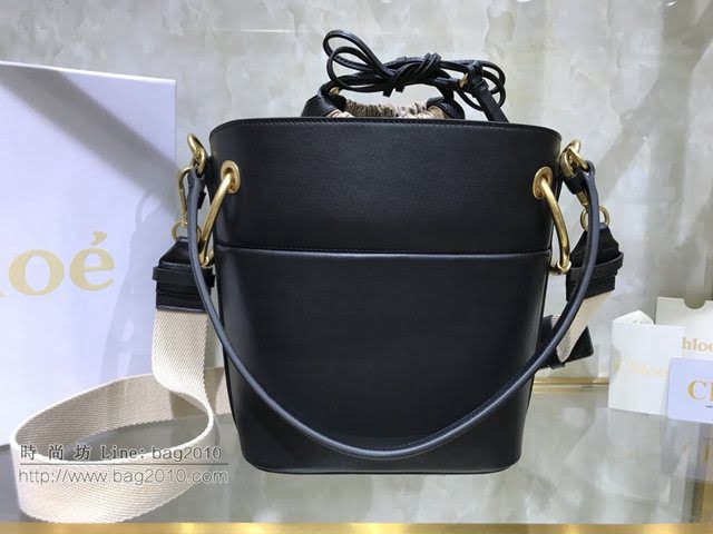 Chloe女包 克洛伊經典Roy抽繩圓環大號水桶包 Chole手提肩背斜挎包  jjh1313
